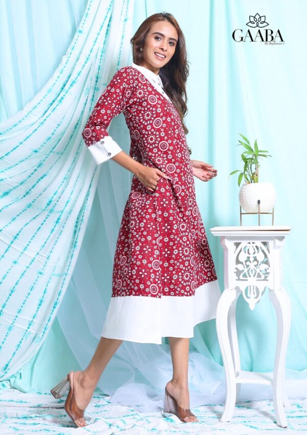 Gaaba wow cotton dress in cotton-12916