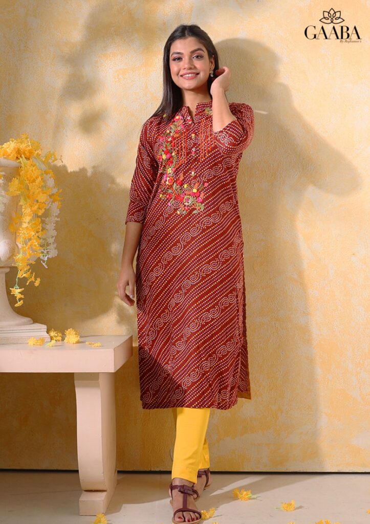 Buy Kurta For Women Beautiful Kurti Design For Girls Online Gaaba