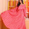 Satyabhama lehariya top and skirt set-14529